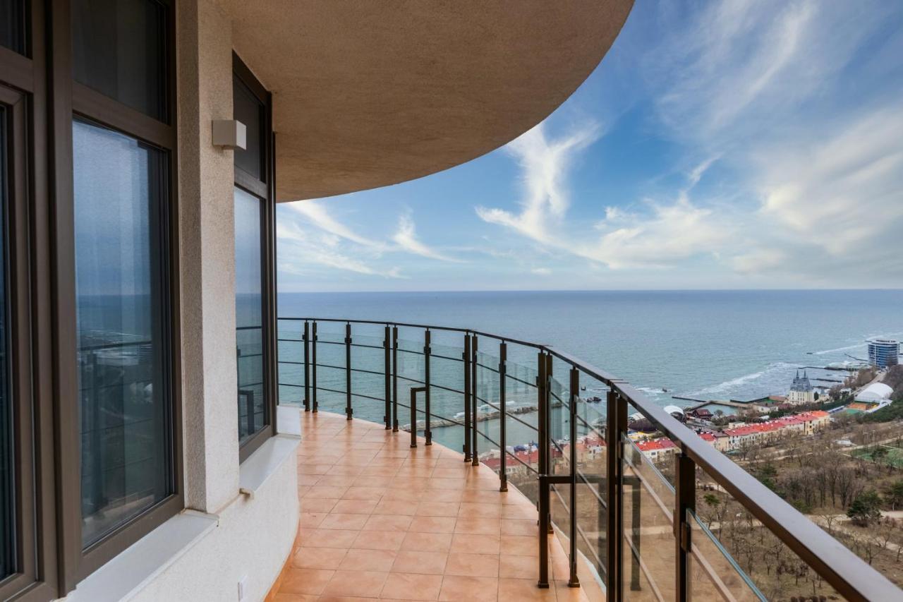 44 Pearl 1-Bedroom Panoramic Sea View Apartment Odessa Exterior foto